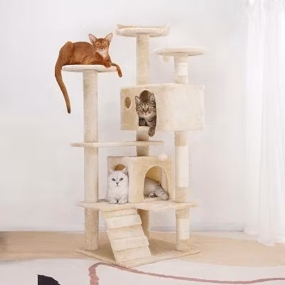 高品質の猫ペット製品高級猫クライミングボードキャットツリー